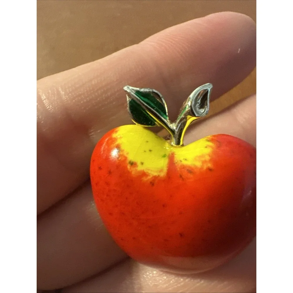 Beatrix Potter enamel red